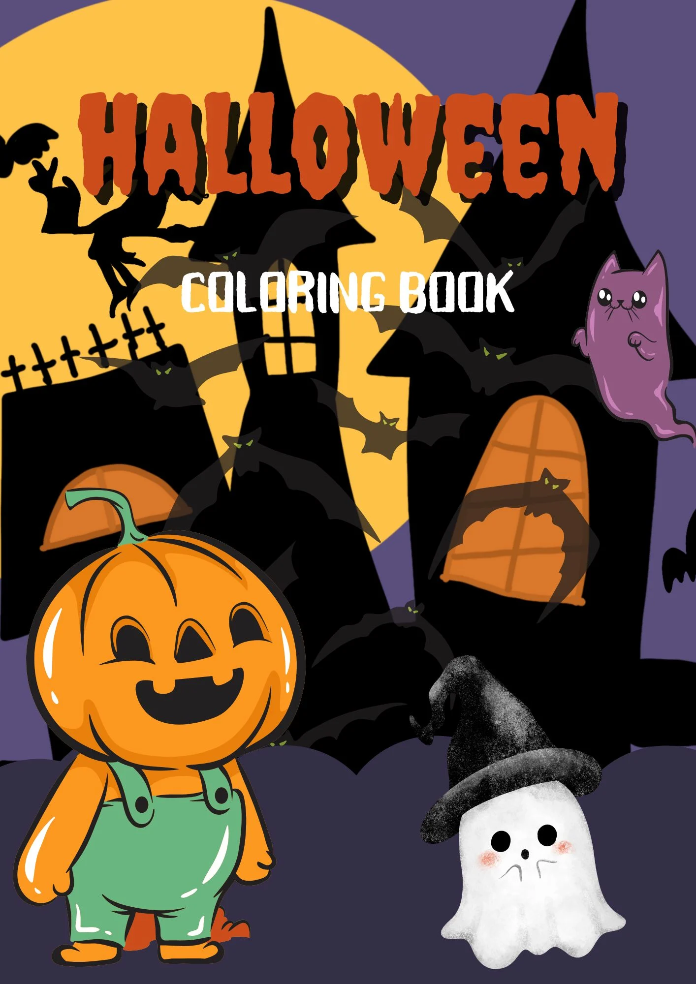 Halloween Coloring Book